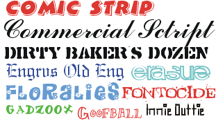 Fonts c-i